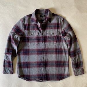 Standard-Fit Heavyweight Flannel Shirt